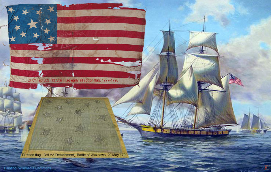 ZFC - 01. First Flag Act 1777: 13 Stars, Revolution & Early Federal Period