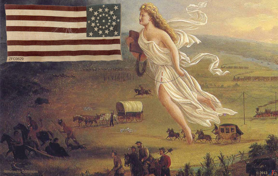 ZFC - 17. Westward Expansion - The U.S. Flag moves West